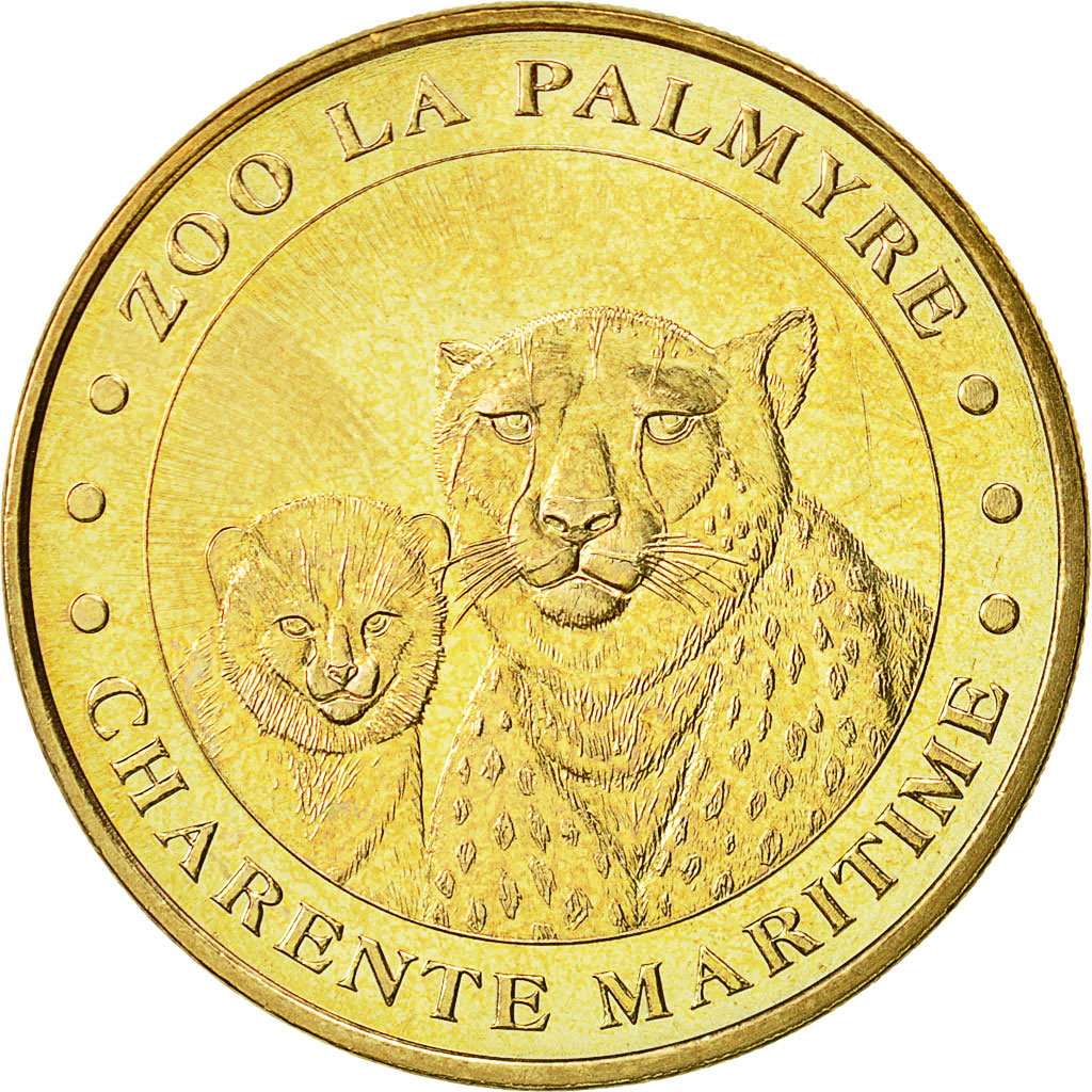 France, Token, Touristic token, Les Mathes - Zoo n° 4, 2011, MDP, AU(55-58)