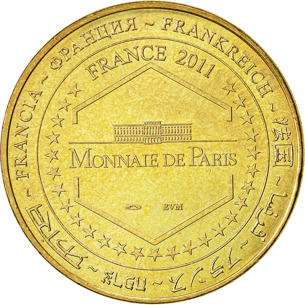 France, Token, Touristic token, Les Mathes - Zoo n° 4, 2011, MDP, AU(55-58)