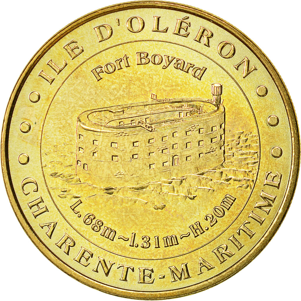 Frankreich, Token, Touristic token, Saint-Denis d'Oléron - Fort Boyard n°1