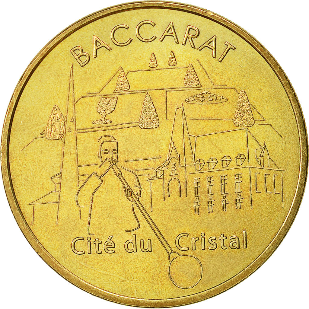 France, Token, Touristic token, Baccarat - Cité du Cristal, 2011, MDP