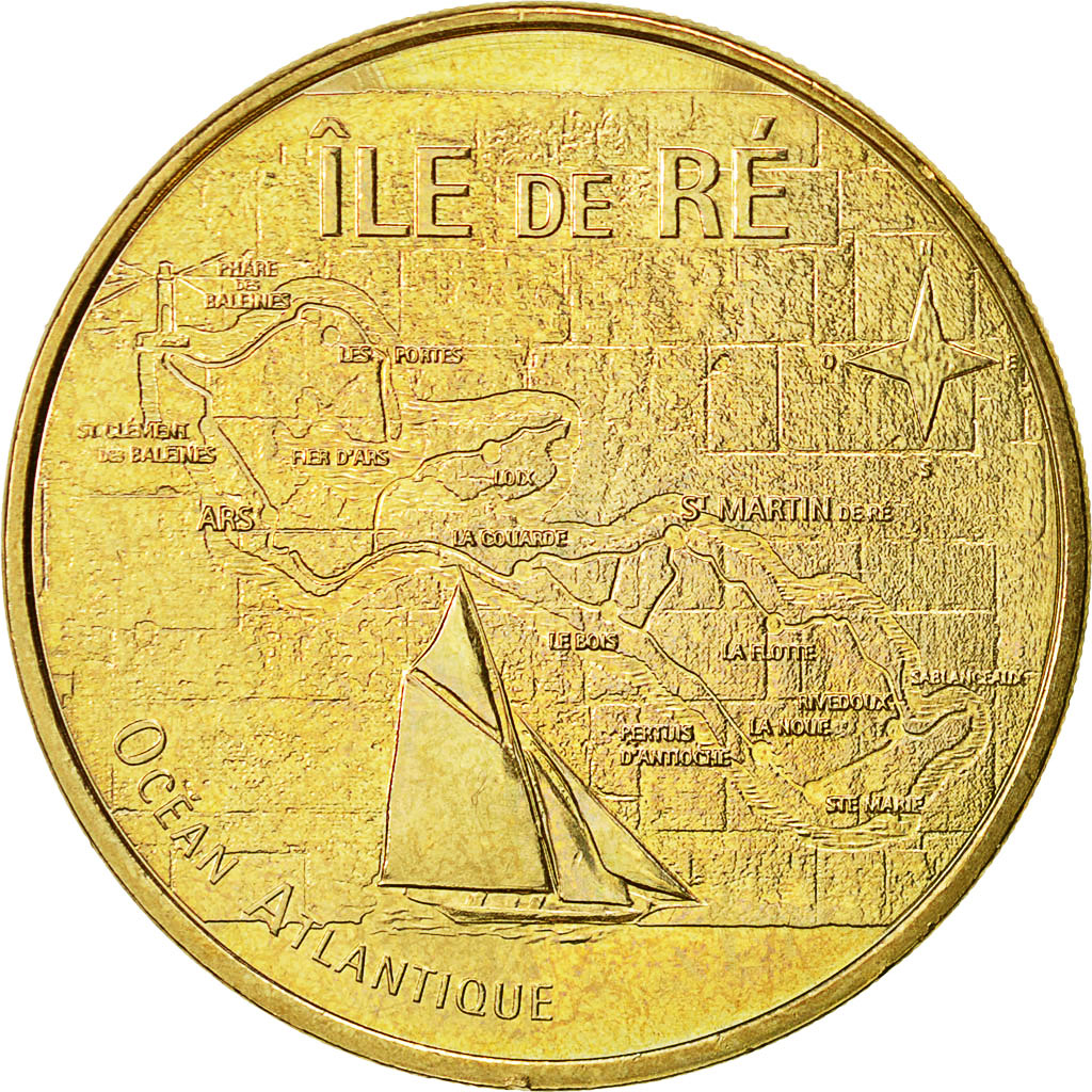 France, Token, Touristic token, Saint-Martin-de-Ré n°4, 2011, MDP, AU(55-58)
