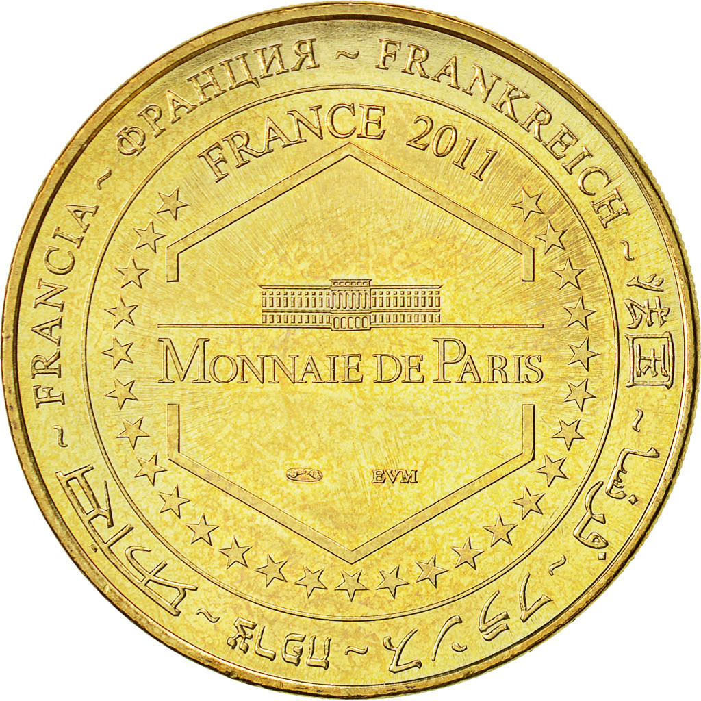 France, Token, Touristic token, Saint-Martin-de-Ré n°4, 2011, MDP, AU(55-58)