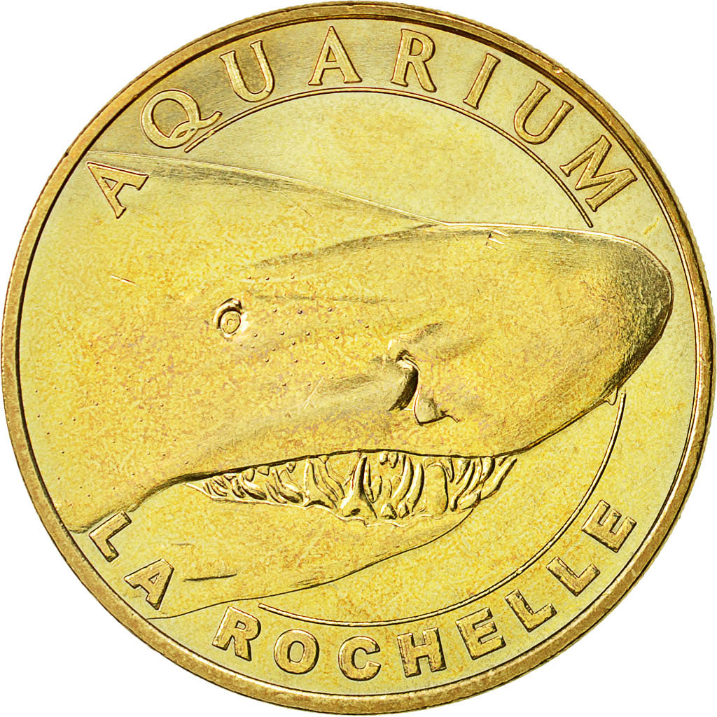 France, Token, Touristic token, La Rochelle - Aquarium n°5, 2011, MDP