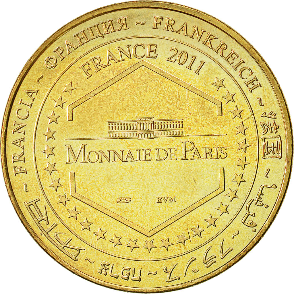 France, Token, Touristic token, La Rochelle - Aquarium n°5, 2011, MDP