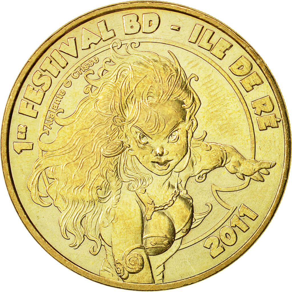 France, Token, Touristic token, Saint-Martin-de-Ré -Festival de la BD, 2011