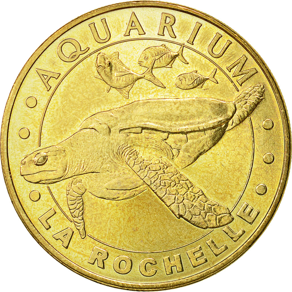 France, Token, Touristic token, La Rochelle - Aquarium n°2, 2011, MDP