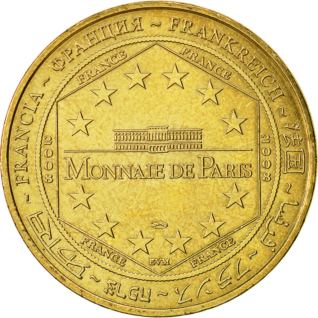 France, Jeton, Jeton Touristique, 44/ Nantes - Louis Lefèvre-Utile, 2008, MDP