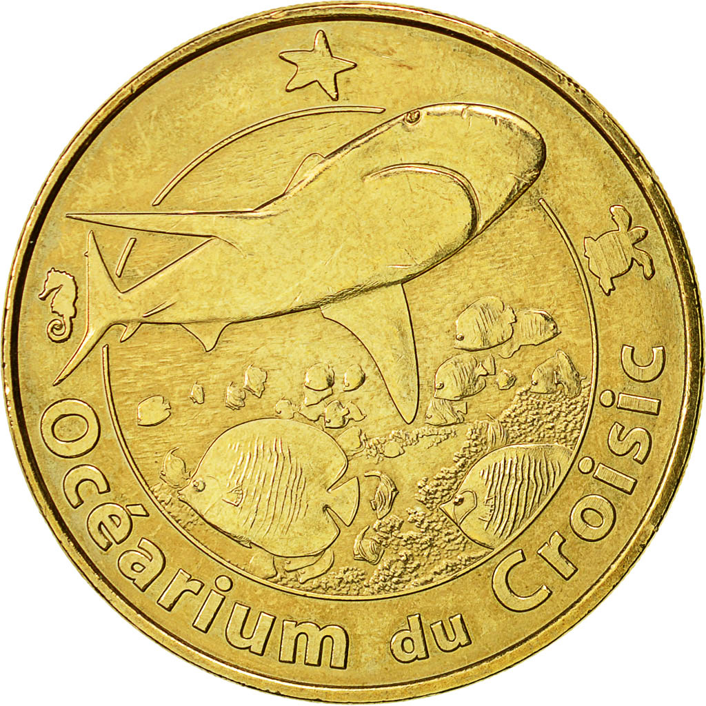 France, Token, Touristic token, Le Croisic -  Océarium n°1, 2007, MDP
