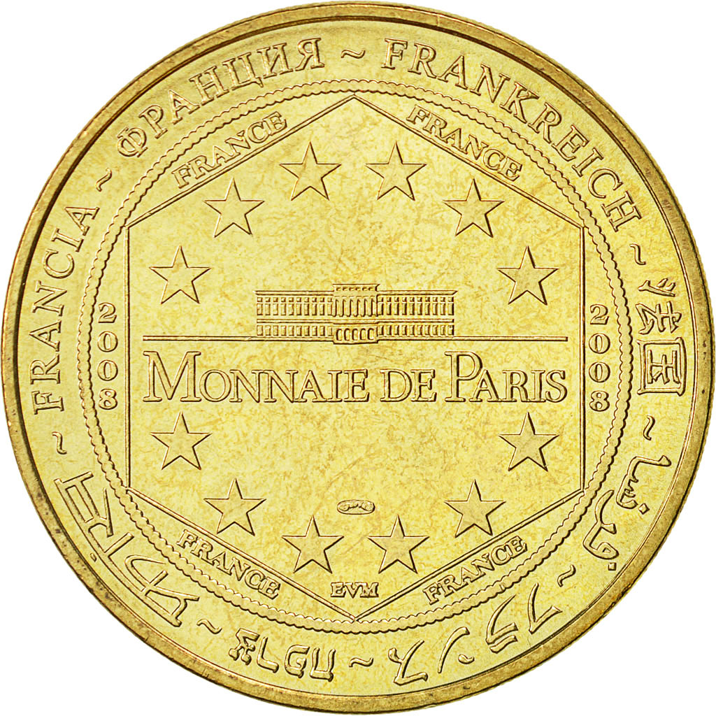 France, Jeton, Jeton Touristique, Vitry le François - Salon de la carte