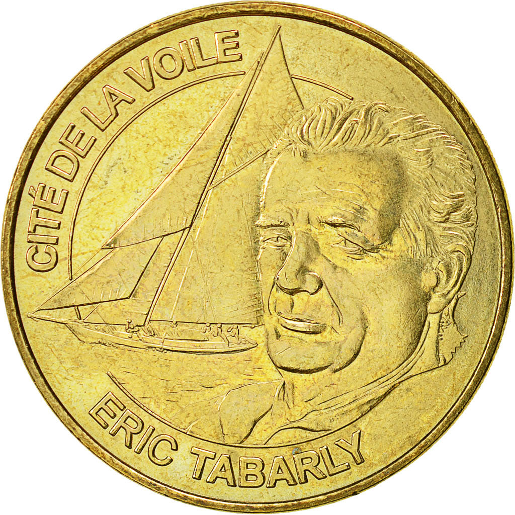 France, Token, Touristic token, Lorient - Cité de la voile n°1 -Tabarly, 2008