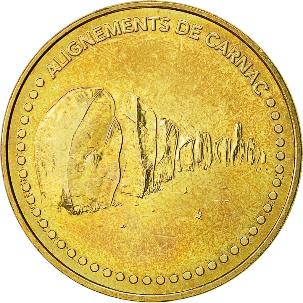 France, Token, Touristic token, Carnac - Les alignements n°2, 2007, MDP