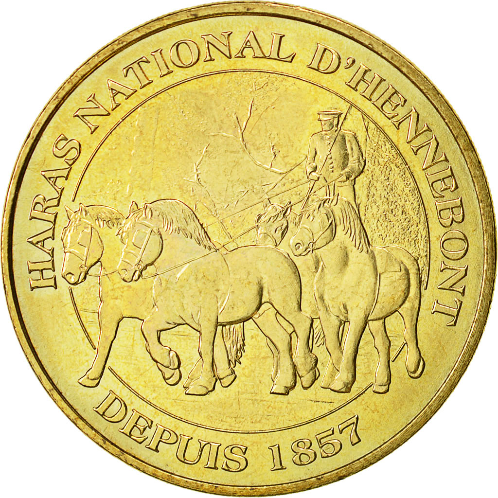 France, Token, Touristic token, Hennebont - Le Haras national -, 2008, MDP