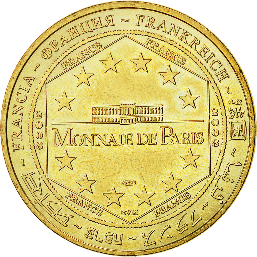 France, Token, Touristic token, Hennebont - Le Haras national -, 2008, MDP