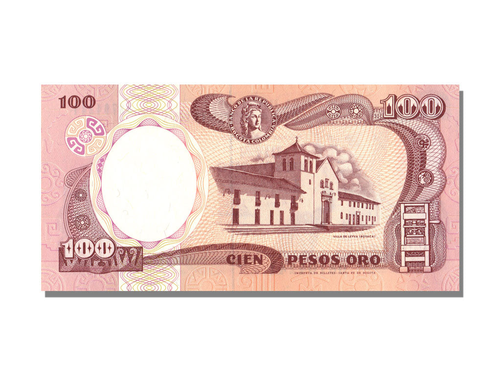 Colombia, 100 Pesos Oro, 1991, KM #426A, 1991-08-07, UNC(65-70)