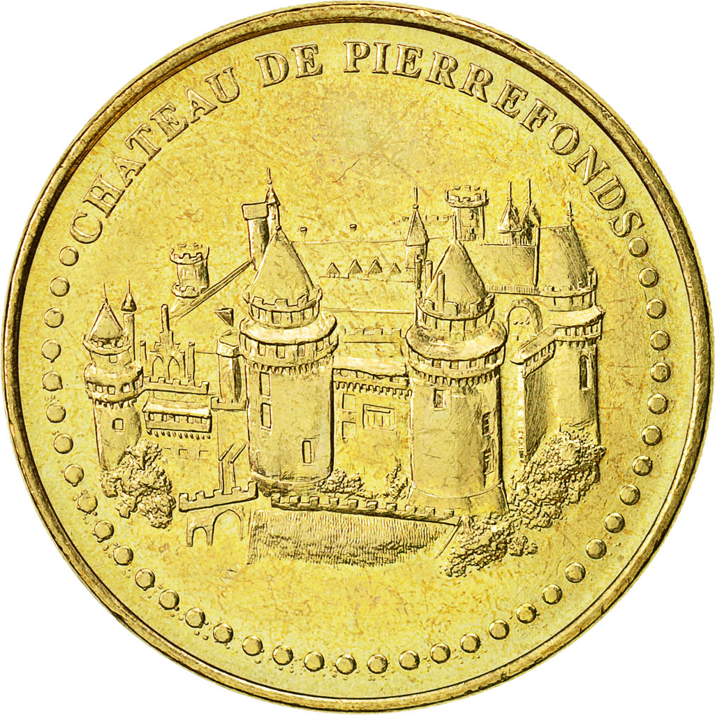 France, Token, Touristic token, Pierrefonds - Chateau n°2, 2008, MDP