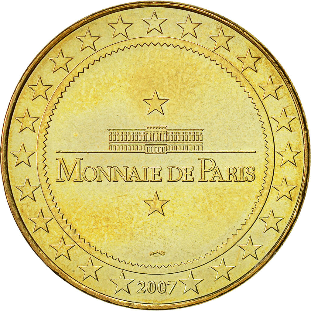 Francia, Token, Touristic token, Auxerre - Cadet Roussel - les 3 maisons, 2007