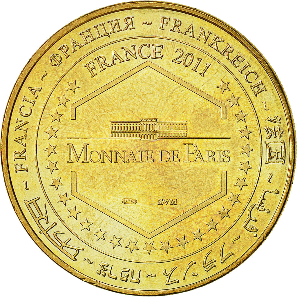 France, Token, Touristic token, Beaune -   Hospices 1443, 2011, MDP, EF(40-45)