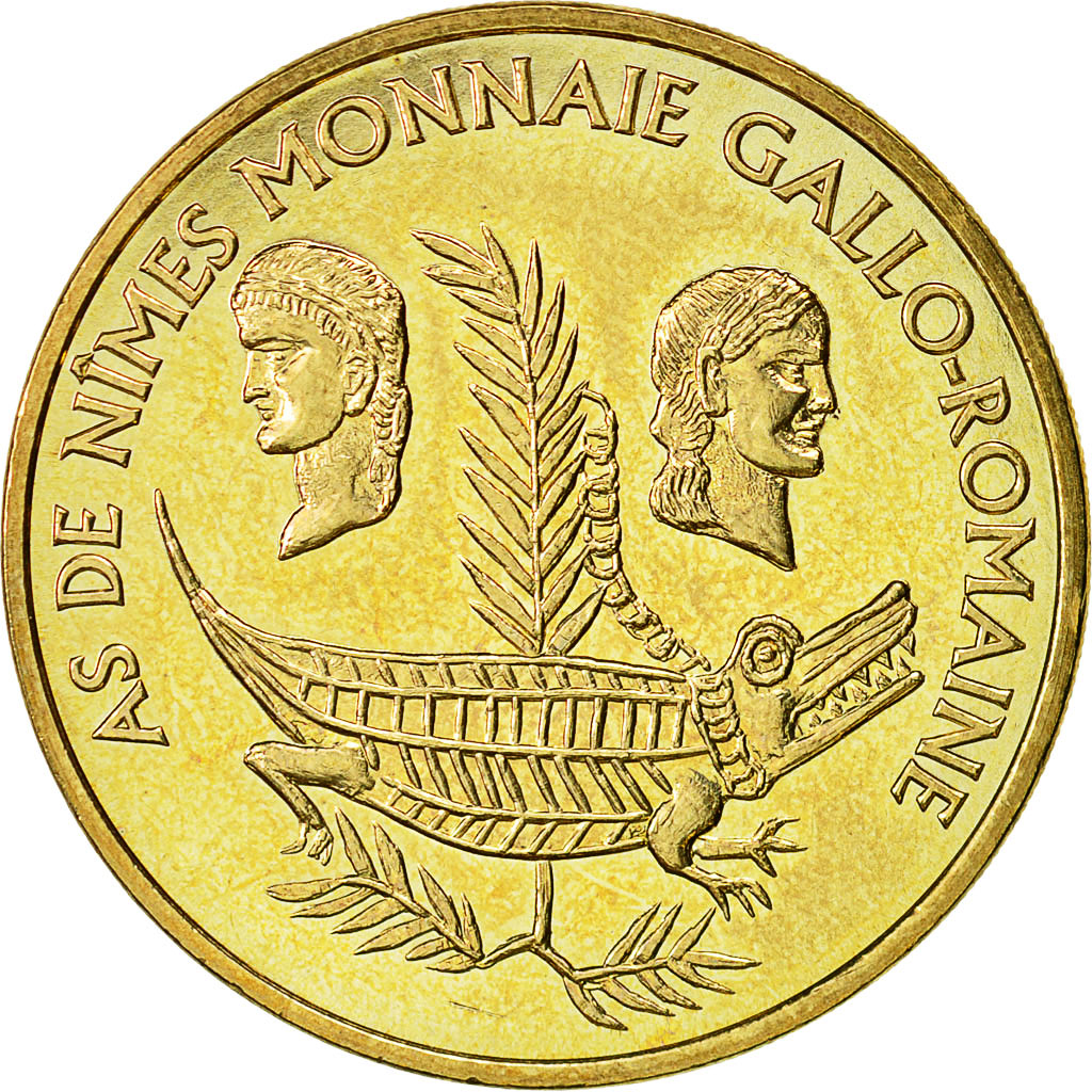France, Token, Touristic token, Nimes - As de Nimes, 2011, MDP, EF(40-45)