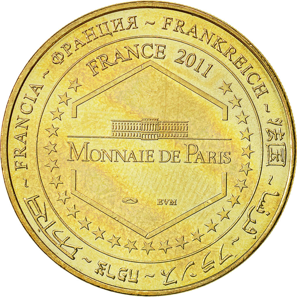 Frankreich, Token, Touristic token, Nimes - Jardin de La Fontaine, 2011, MDP