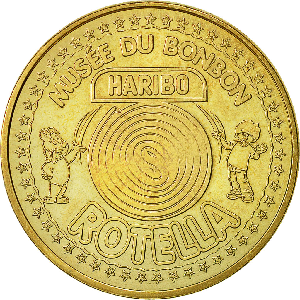 France, Token, Touristic token, Uzès -  Haribo n°8, 2011, MDP, EF(40-45)