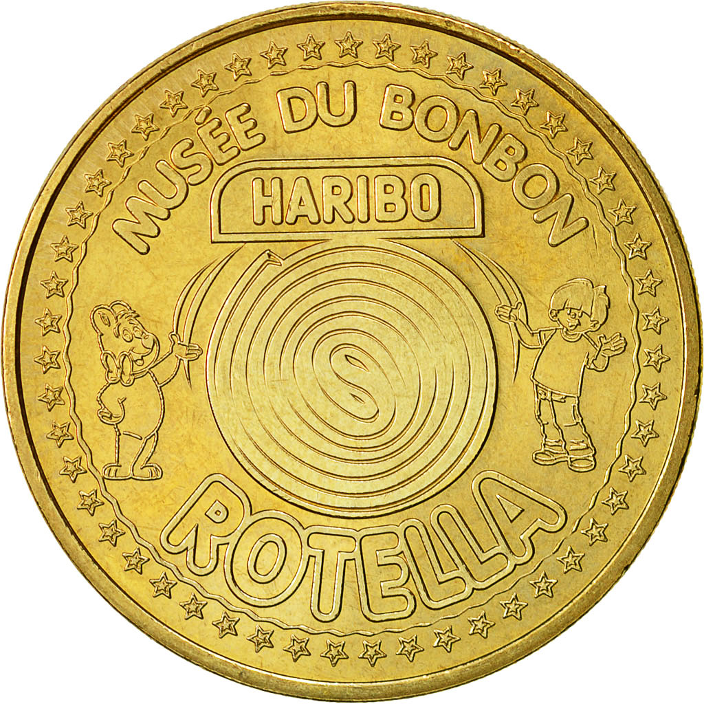 France, Token, Touristic token, Uzès -  Haribo n°8, 2011, MDP, EF(40-45)