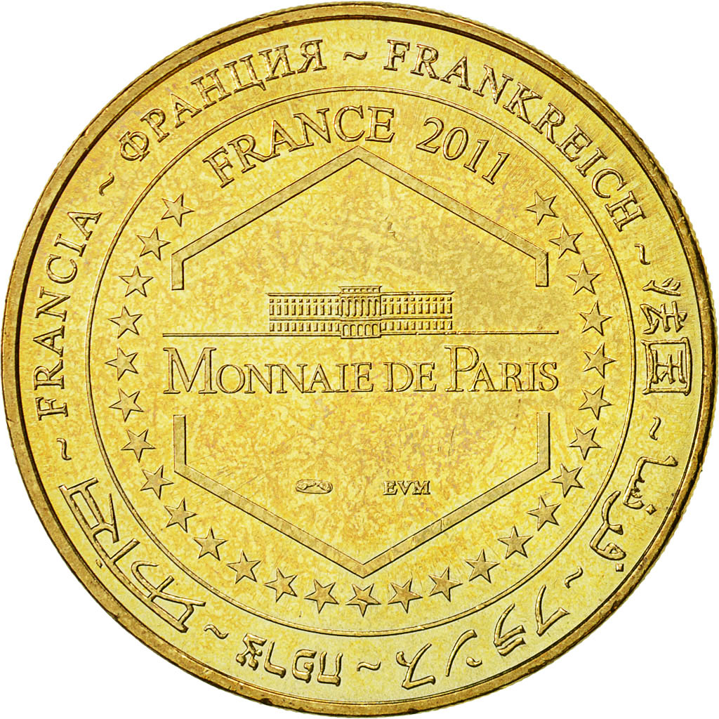 France, Token, Touristic token, Montpellier -  Aquarium Mare Nostrum n°2, 2011