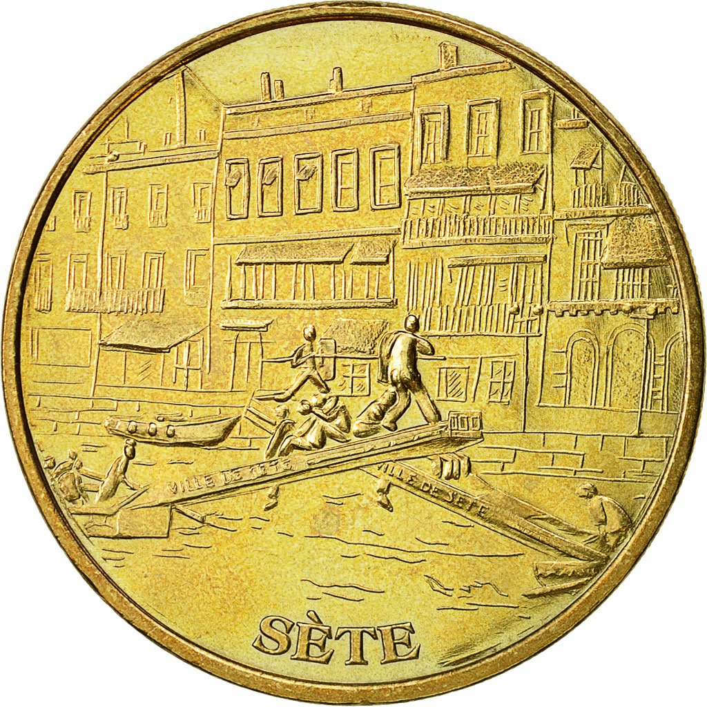 France, Token, Touristic token, Sète - Les joutes provencales, 2011, MDP