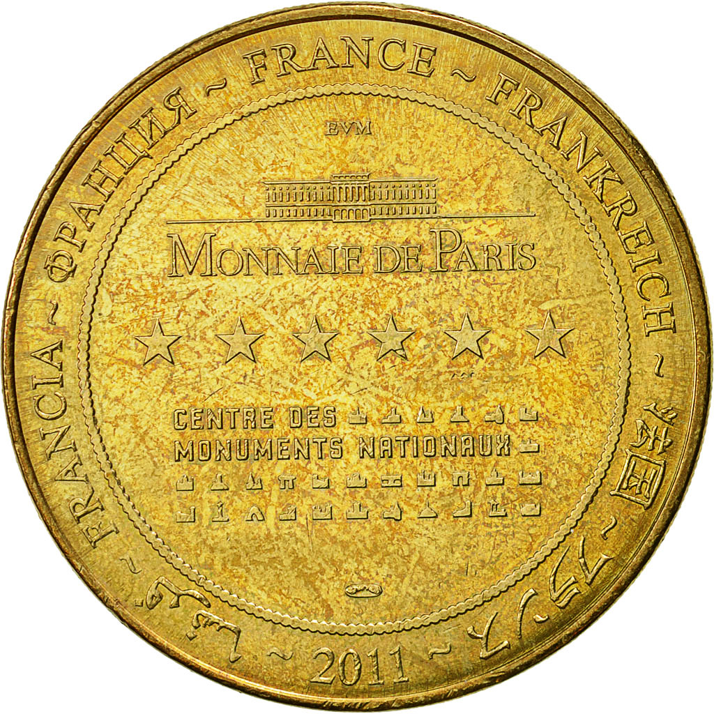 France, Token, Touristic token, Nohant-Vic - Maison de Georges Sand, 2011, MDP