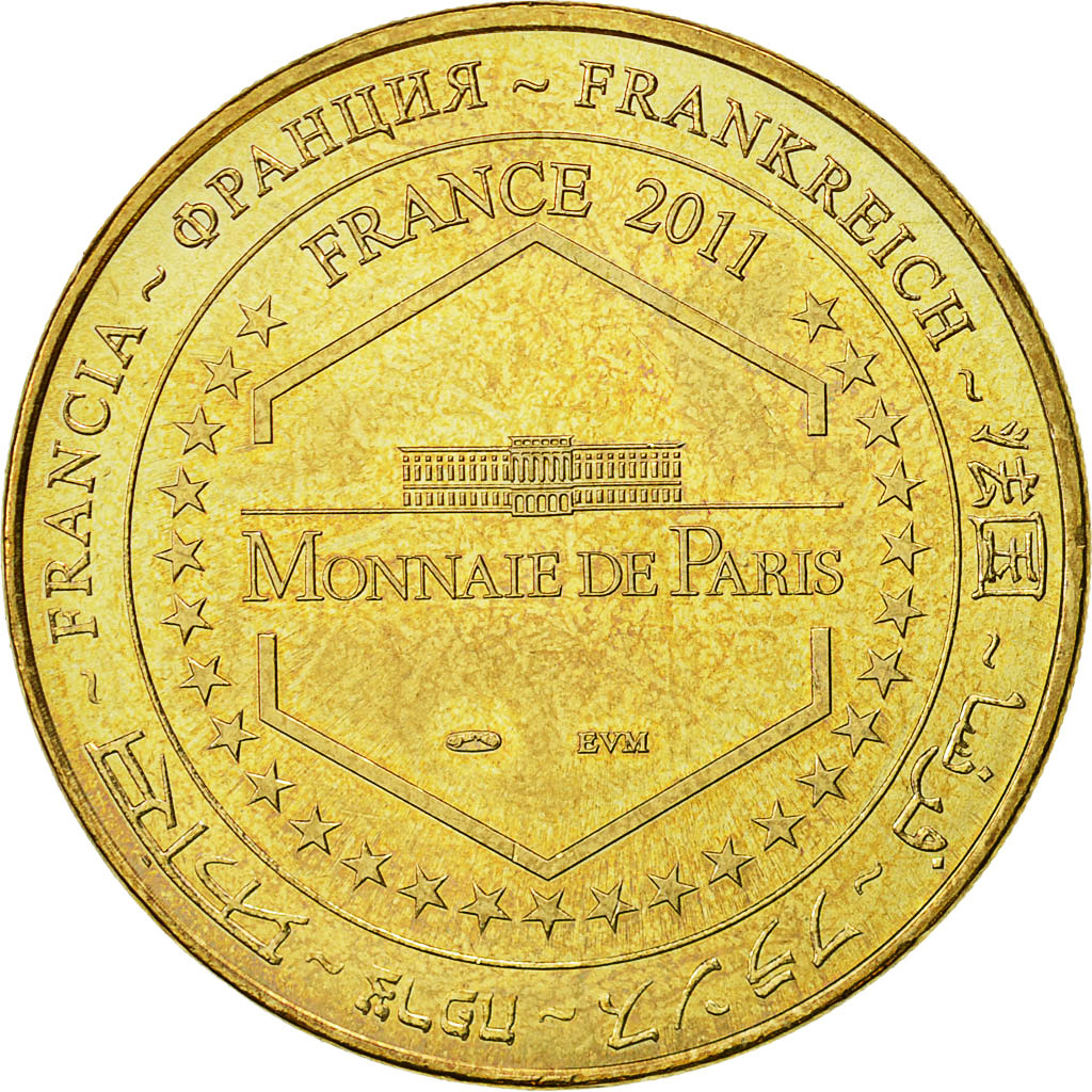 Frankreich, Token, Touristic token, Lons-le Saunier -  Vache qui rit n°3, 2011