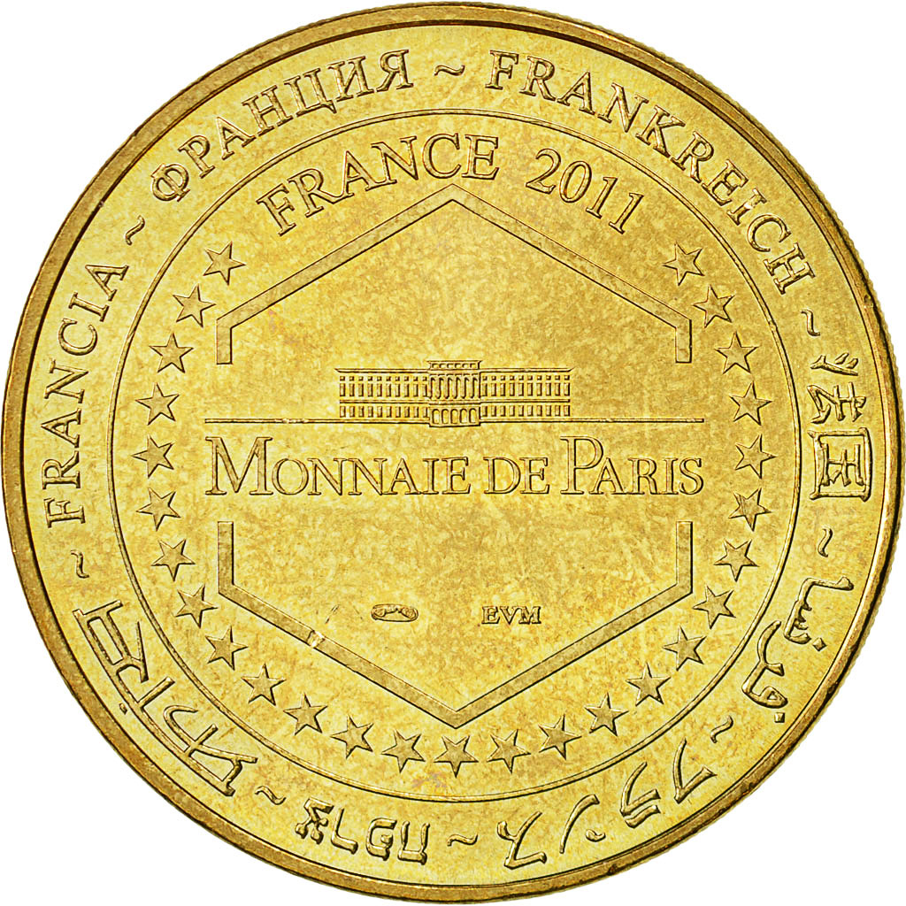 France, Token, Touristic token, Le-Puy-en-Velay -  Hôtel Dieu, 2011, MDP