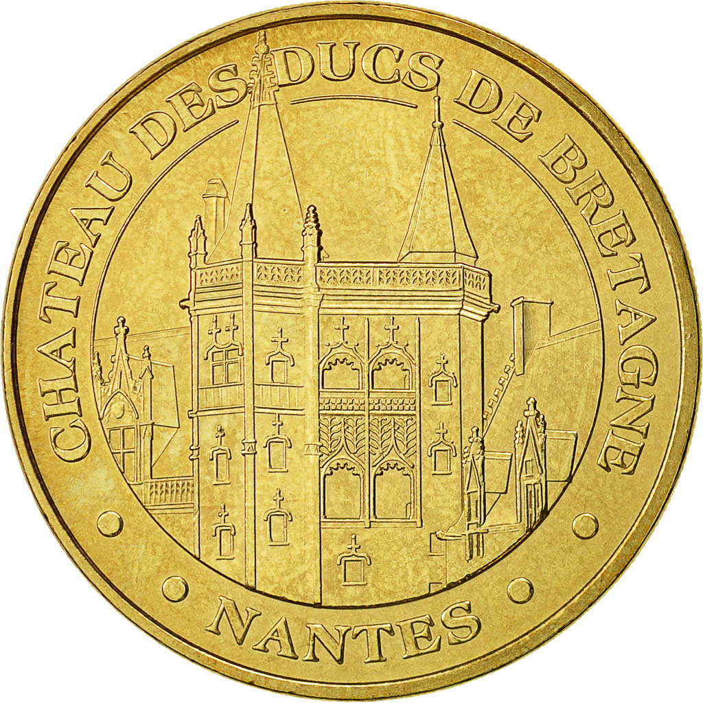 Francia, Token, Touristic token, Nantes -  Chateau des Ducs de Bretagne n°3