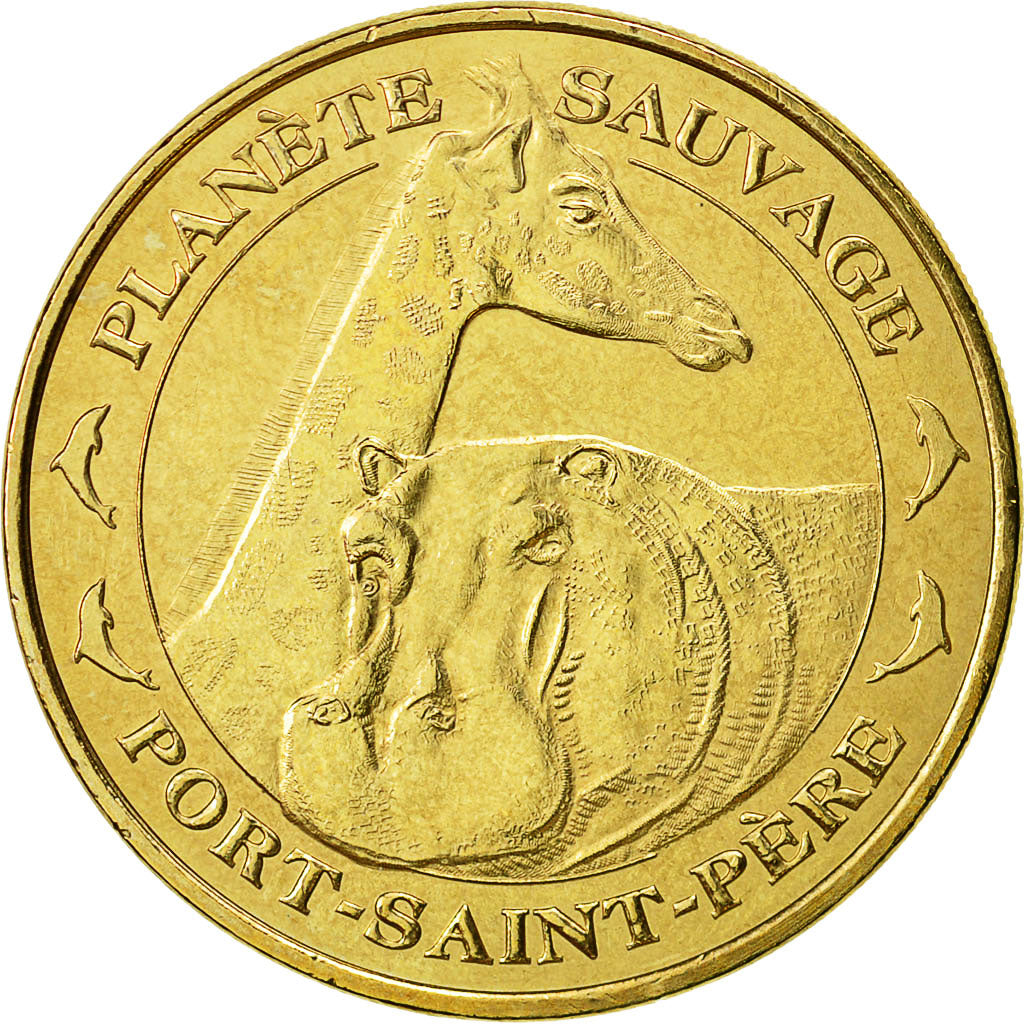 France, Token, Touristic token, Port-Saint-Père - Planète sauvage n°4, 2011