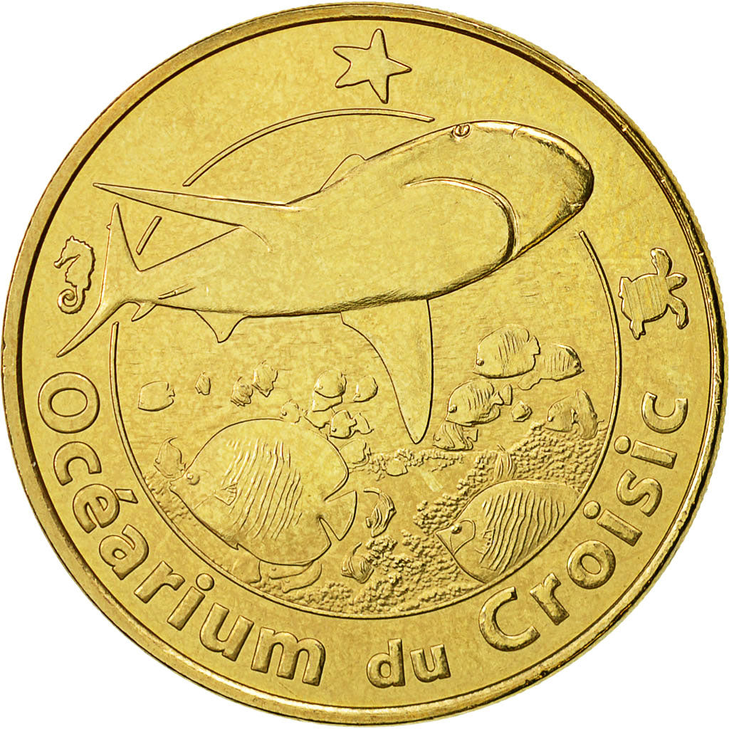 France, Token, Touristic token, Le Croisic -  Océarium n°1, 2011, MDP