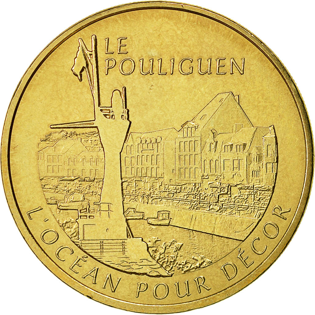 France, Token, Touristic token, Le Pouliguen - L'Océan pour décor, 2011, MDP