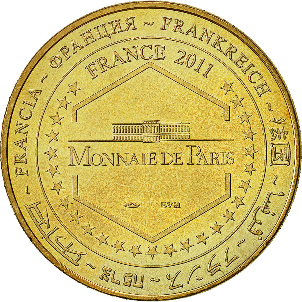 France, Token, Touristic token, Sully-sur Loire - Chateau n°1, 2011, MDP