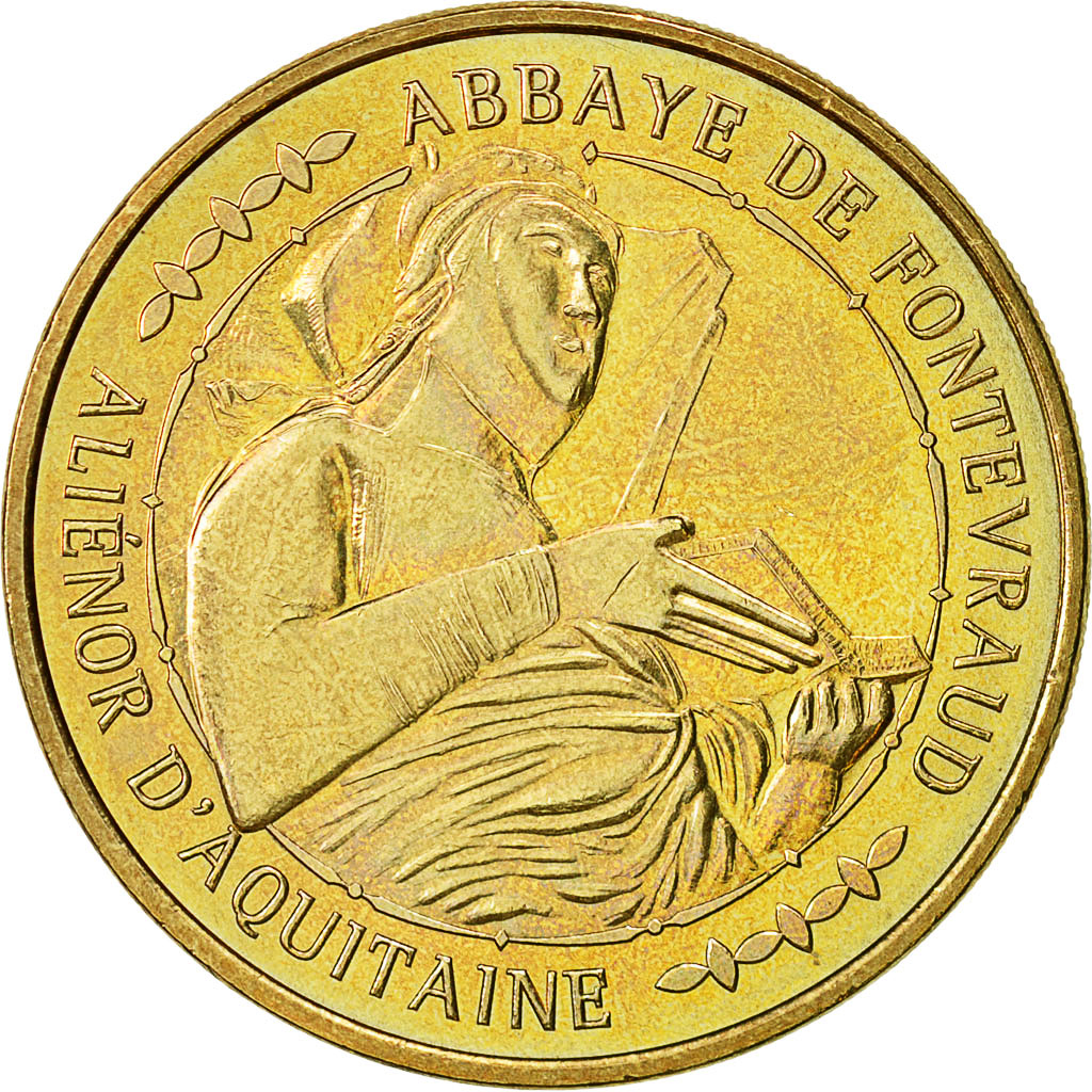 Francia, Token, Touristic token, Fontevraud - Abbaye Royale n°4, 2011, MDP, BB