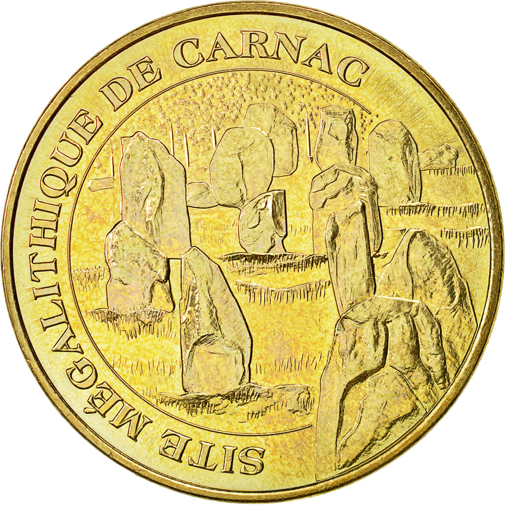 France, Token, Touristic token, Carnac - Les alignements n°3, 2011, MDP
