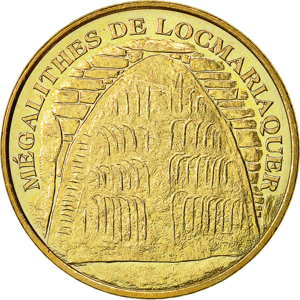 France, Token, Touristic token, Locmariaquer - Mégalithes, 2011, MDP