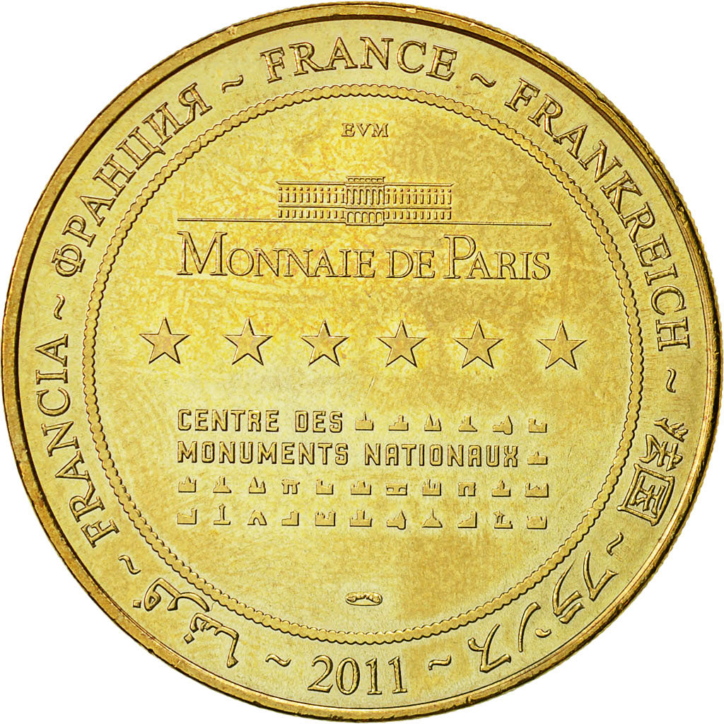 France, Token, Touristic token, Locmariaquer - Mégalithes, 2011, MDP