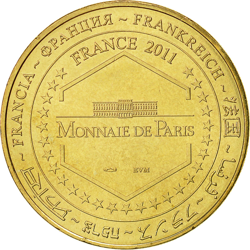 France, Token, Touristic token, Clermont-ferrand - EVM 15 ans, 2011, MDP