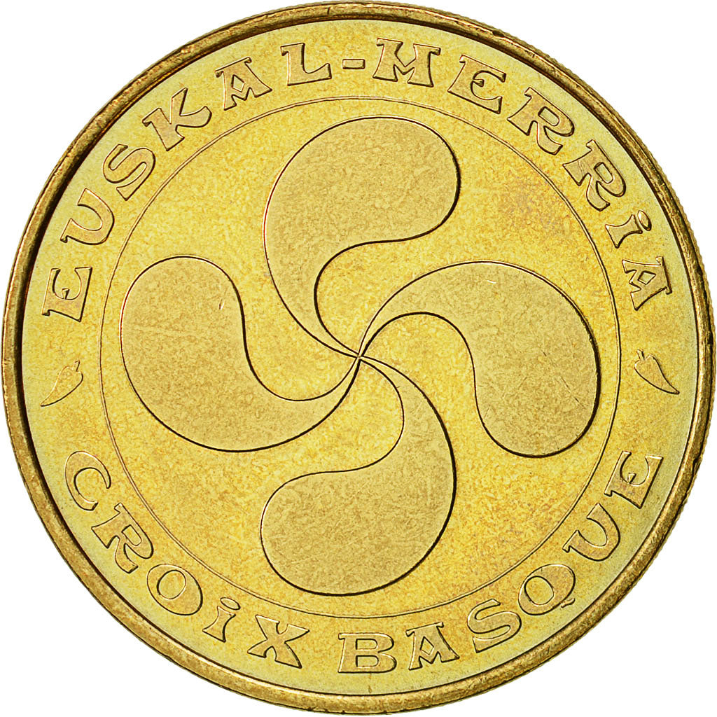 France, Token, Touristic token, Saint-Jean-de-Luz - Croix Basque, 2011, MDP