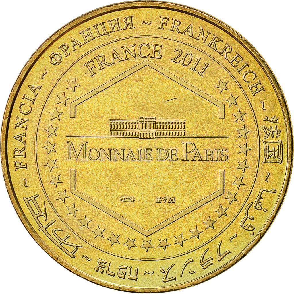 France, Token, Touristic token, Saint-Jean-de-Luz - Croix Basque, 2011, MDP