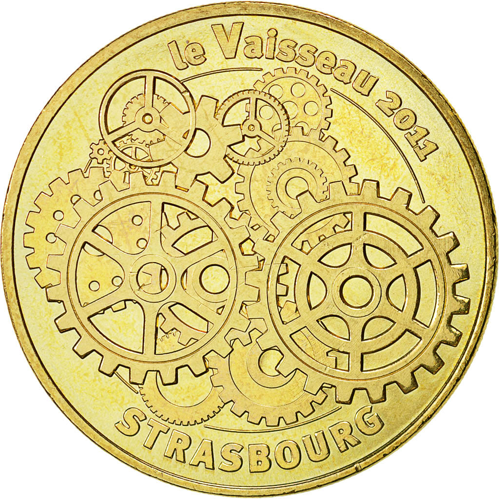 Francia, Token, Touristic token, Strasbourg - Le vaisseau n°4, 2011, MDP, BB
