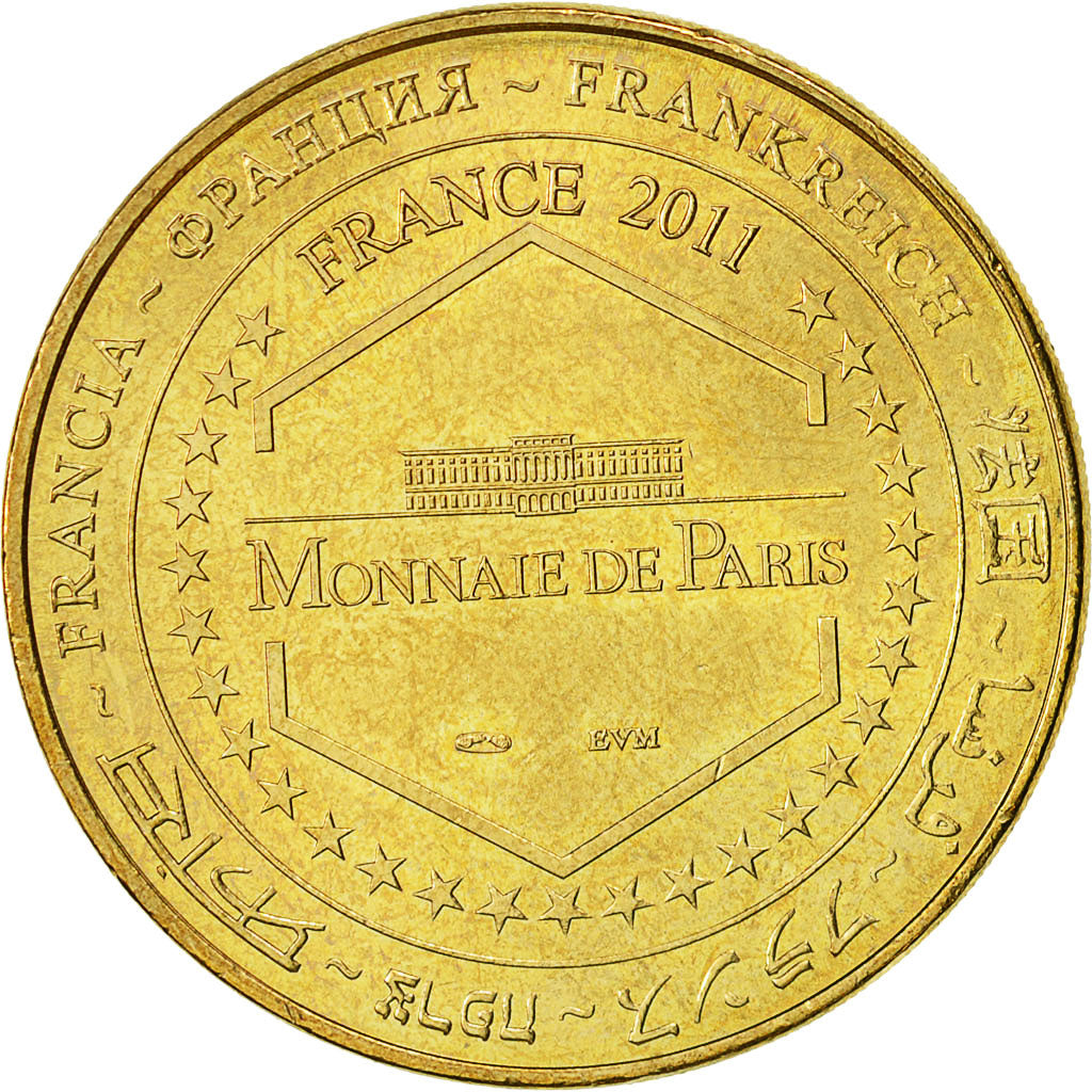France, Token, Touristic token, Strasbourg - Cathédrale n° 2, 2011, MDP