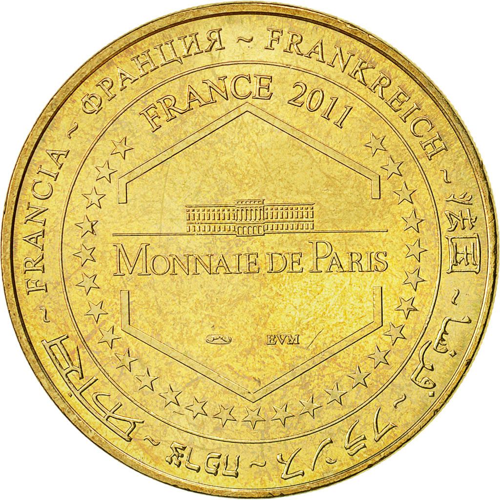Francia, Token, Touristic token, Lyon - Notre  Dame de Fourviere n°1, 2011