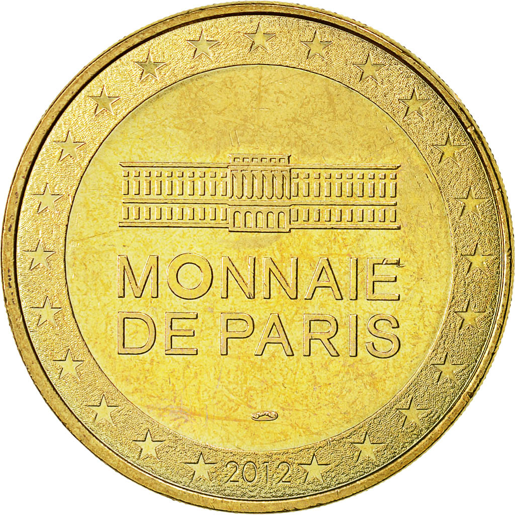 France, Token, Touristic token, Paris - Collège des Bernardins, 2012, MDP