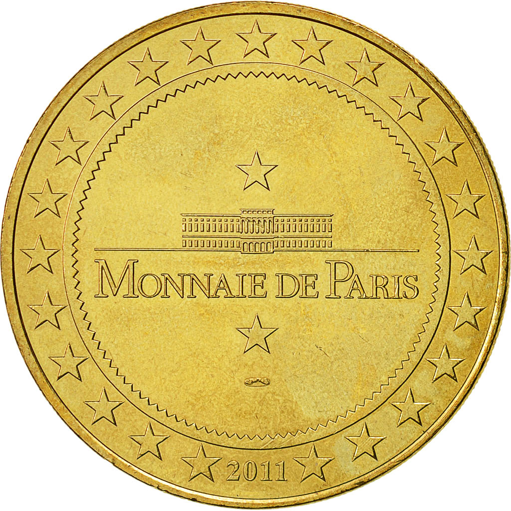 France, Token, Touristic token, Paris - Palais de l'Elysée n°2, 2011, MDP