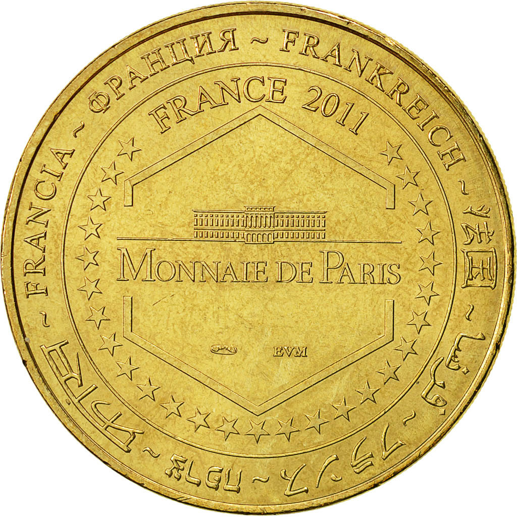 France, Token, Touristic token, Paris - Les catacombes n°1, 2011, MDP