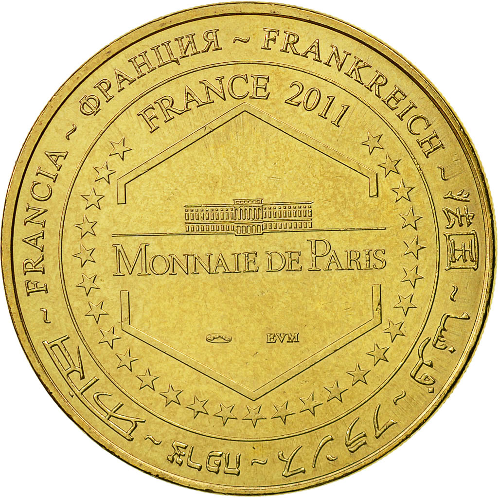France, Token, Touristic token, Disneyland n°24 - Donald Space Mountain Mission