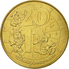 France, Token, Touristic token, Disneyland n°26 -  Mickey, 2011, MDP